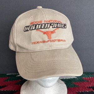 Vintage headmaster 2005 Texas longhorns football national champions hat